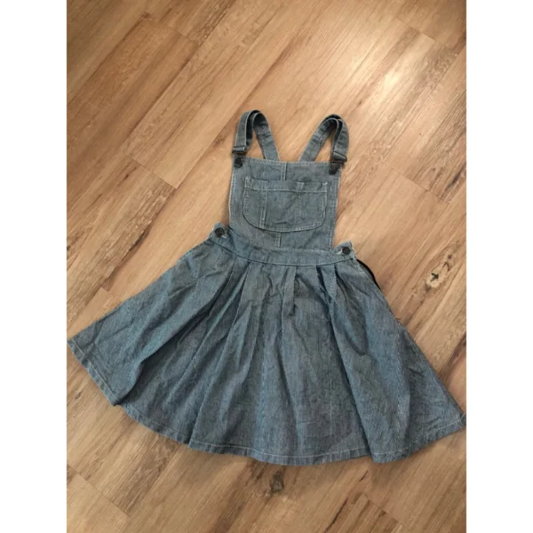 my-11134207-820ld-mjzimfskcphgc2.webp PRELOVED TOPSHOP Jumper Dress Jeans stripe UK 8