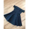 PRELOVED   Woman Dinner Dress        Dark Blue   Size S